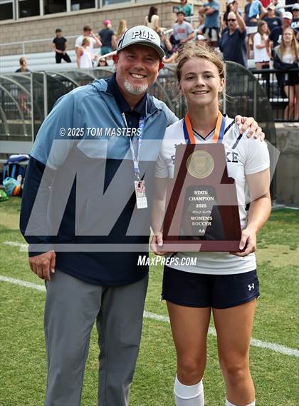 Thumbnail 1 in Pine Lake Prep vs. Franklin Academy (NCHSAA 2A Championship Pregame & Awards) photogallery.