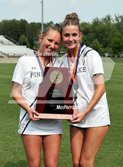 Thumbnail 1 in Pine Lake Prep vs. Franklin Academy (NCHSAA 2A Championship Pregame & Awards) photogallery.