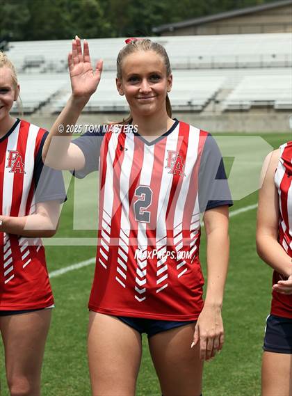 Thumbnail 1 in Pine Lake Prep vs. Franklin Academy (NCHSAA 2A Championship Pregame & Awards) photogallery.