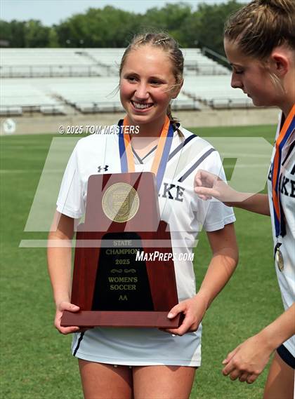 Thumbnail 3 in Pine Lake Prep vs. Franklin Academy (NCHSAA 2A Championship Pregame & Awards) photogallery.