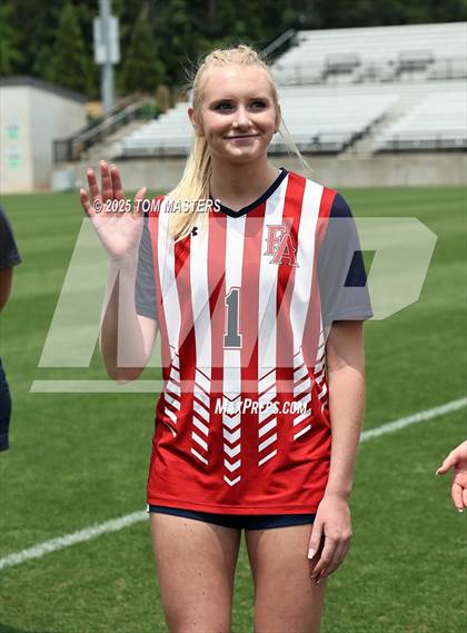 Thumbnail 1 in Pine Lake Prep vs. Franklin Academy (NCHSAA 2A Championship Pregame & Awards) photogallery.