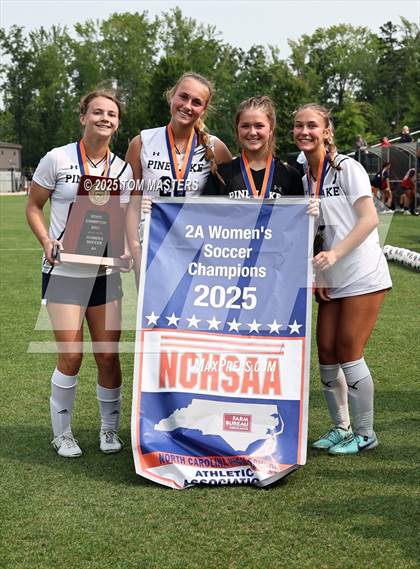 Thumbnail 3 in Pine Lake Prep vs. Franklin Academy (NCHSAA 2A Championship Pregame & Awards) photogallery.