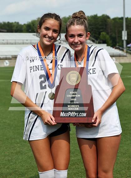 Thumbnail 3 in Pine Lake Prep vs. Franklin Academy (NCHSAA 2A Championship Pregame & Awards) photogallery.