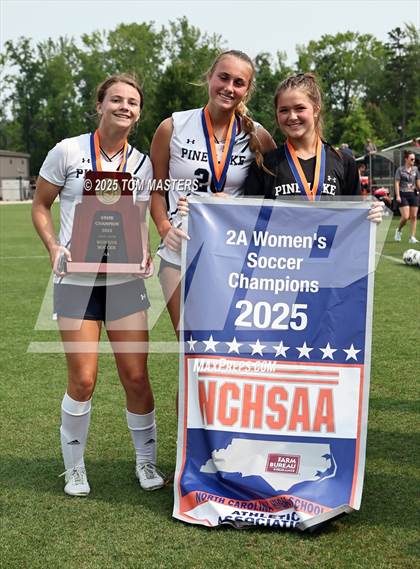 Thumbnail 1 in Pine Lake Prep vs. Franklin Academy (NCHSAA 2A Championship Pregame & Awards) photogallery.