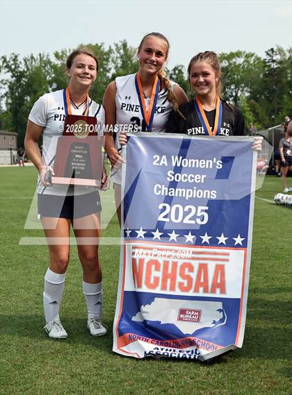 Thumbnail 2 in Pine Lake Prep vs. Franklin Academy (NCHSAA 2A Championship Pregame & Awards) photogallery.