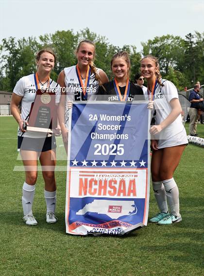 Thumbnail 1 in Pine Lake Prep vs. Franklin Academy (NCHSAA 2A Championship Pregame & Awards) photogallery.