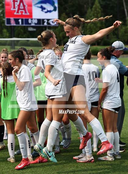 Thumbnail 2 in Pine Lake Prep vs. Franklin Academy (NCHSAA 2A Championship Pregame & Awards) photogallery.