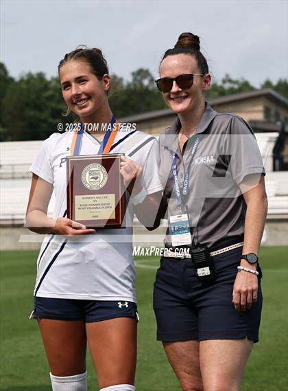 Thumbnail 3 in Pine Lake Prep vs. Franklin Academy (NCHSAA 2A Championship Pregame & Awards) photogallery.
