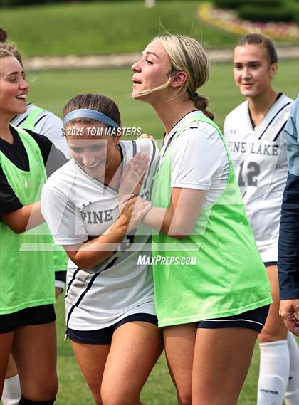 Thumbnail 1 in Pine Lake Prep vs. Franklin Academy (NCHSAA 2A Championship Pregame & Awards) photogallery.