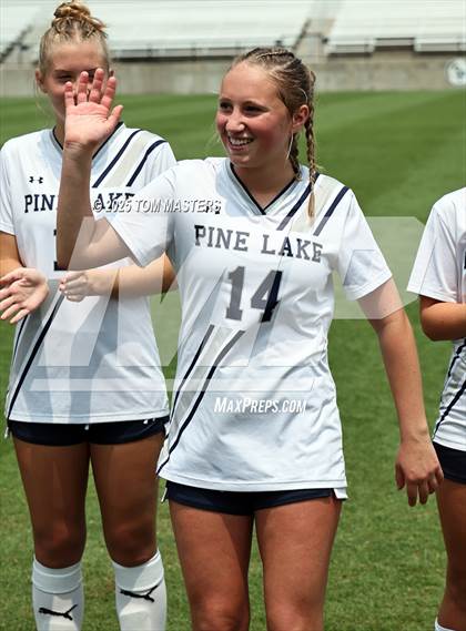 Thumbnail 1 in Pine Lake Prep vs. Franklin Academy (NCHSAA 2A Championship Pregame & Awards) photogallery.
