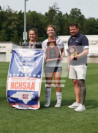 Thumbnail 1 in Pine Lake Prep vs. Franklin Academy (NCHSAA 2A Championship Pregame & Awards) photogallery.