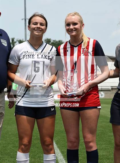 Thumbnail 2 in Pine Lake Prep vs. Franklin Academy (NCHSAA 2A Championship Pregame & Awards) photogallery.