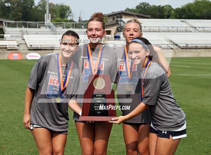 Thumbnail 3 in Pine Lake Prep vs. Franklin Academy (NCHSAA 2A Championship Pregame & Awards) photogallery.
