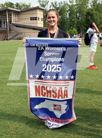 Thumbnail 1 in Pine Lake Prep vs. Franklin Academy (NCHSAA 2A Championship Pregame & Awards) photogallery.