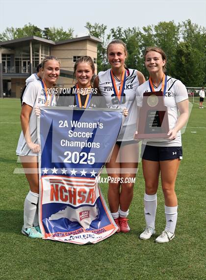 Thumbnail 3 in Pine Lake Prep vs. Franklin Academy (NCHSAA 2A Championship Pregame & Awards) photogallery.