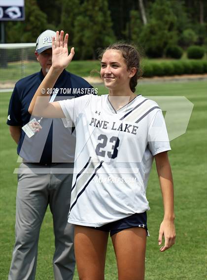 Thumbnail 1 in Pine Lake Prep vs. Franklin Academy (NCHSAA 2A Championship Pregame & Awards) photogallery.