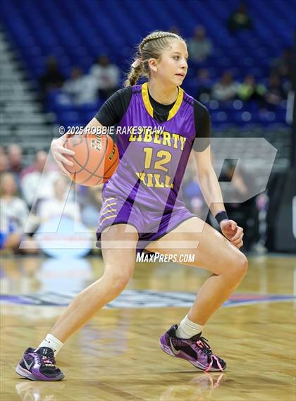 Thumbnail 2 in Liberty Hill vs. Monterey (UIL 5A Basketball Division II Final) photogallery.