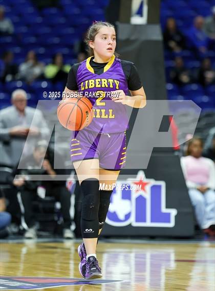 Thumbnail 3 in Liberty Hill vs. Monterey (UIL 5A Basketball Division II Final) photogallery.