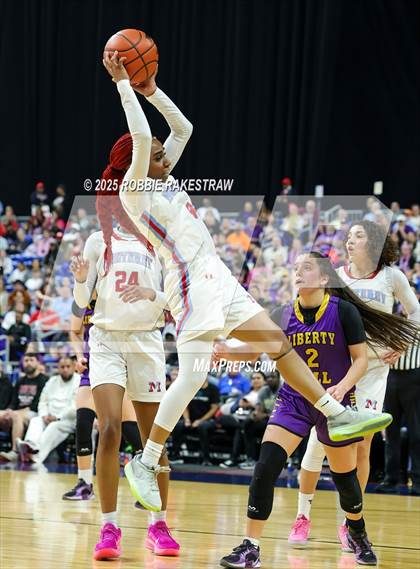 Thumbnail 2 in Liberty Hill vs. Monterey (UIL 5A Basketball Division II Final) photogallery.