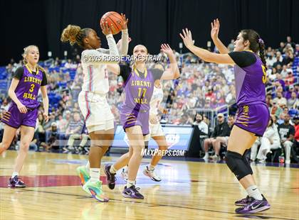Thumbnail 2 in Liberty Hill vs. Monterey (UIL 5A Basketball Division II Final) photogallery.