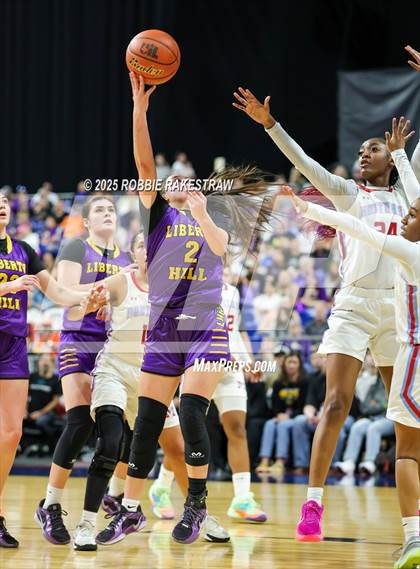 Thumbnail 2 in Liberty Hill vs. Monterey (UIL 5A Basketball Division II Final) photogallery.