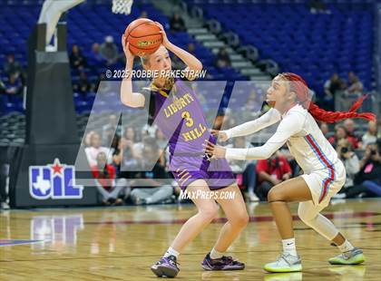 Thumbnail 1 in Liberty Hill vs. Monterey (UIL 5A Basketball Division II Final) photogallery.