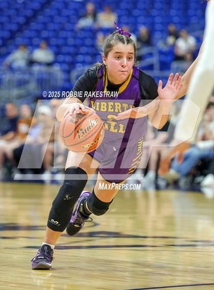Thumbnail 2 in Liberty Hill vs. Monterey (UIL 5A Basketball Division II Final) photogallery.