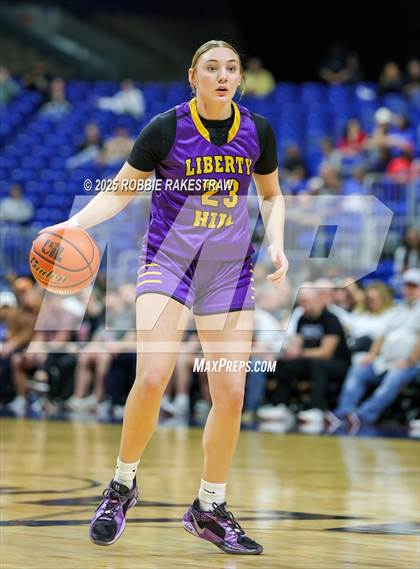 Thumbnail 1 in Liberty Hill vs. Monterey (UIL 5A Basketball Division II Final) photogallery.