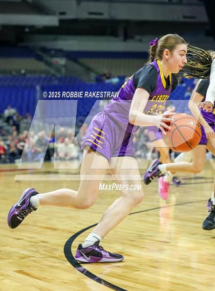 Thumbnail 2 in Liberty Hill vs. Monterey (UIL 5A Basketball Division II Final) photogallery.