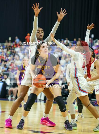 Thumbnail 2 in Liberty Hill vs. Monterey (UIL 5A Basketball Division II Final) photogallery.