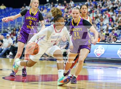 Thumbnail 3 in Liberty Hill vs. Monterey (UIL 5A Basketball Division II Final) photogallery.