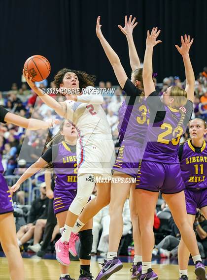 Thumbnail 1 in Liberty Hill vs. Monterey (UIL 5A Basketball Division II Final) photogallery.