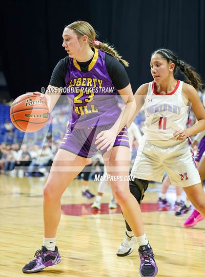 Thumbnail 3 in Liberty Hill vs. Monterey (UIL 5A Basketball Division II Final) photogallery.