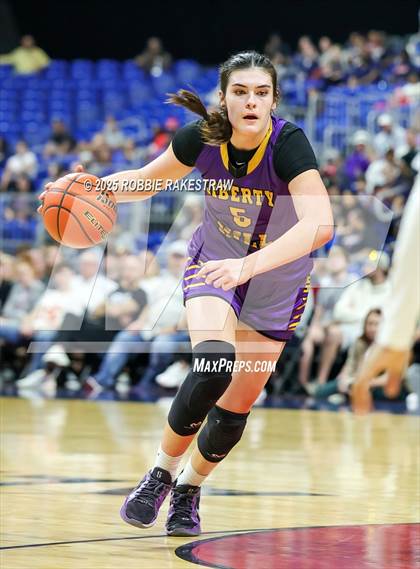 Thumbnail 1 in Liberty Hill vs. Monterey (UIL 5A Basketball Division II Final) photogallery.
