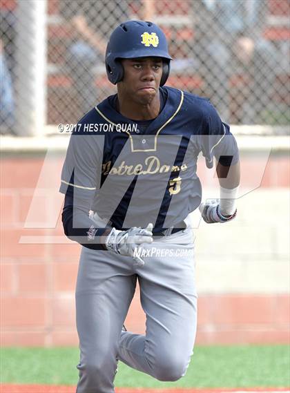 Thumbnail 1 in Aliso Niguel vs. Notre Dame (SO) (Boras Classic South) photogallery.