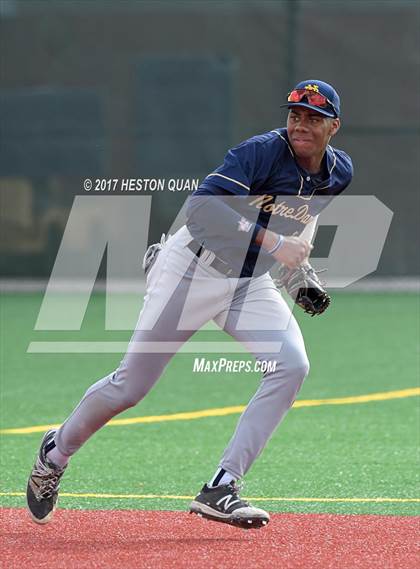 Thumbnail 2 in Aliso Niguel vs. Notre Dame (SO) (Boras Classic South) photogallery.