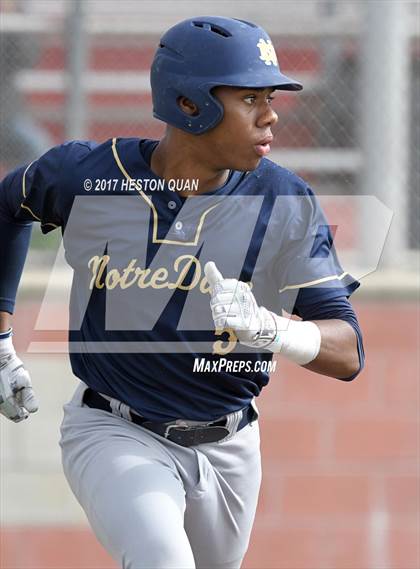 Thumbnail 1 in Aliso Niguel vs. Notre Dame (SO) (Boras Classic South) photogallery.