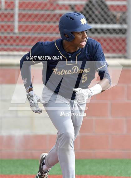Thumbnail 1 in Aliso Niguel vs. Notre Dame (SO) (Boras Classic South) photogallery.