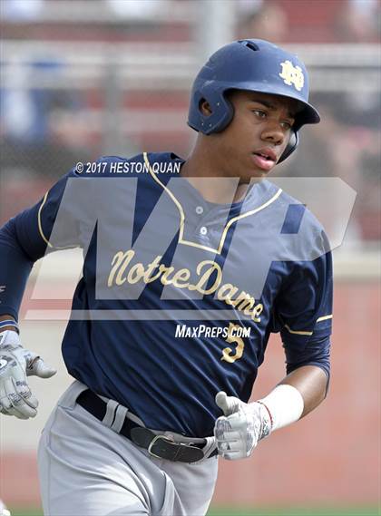 Thumbnail 2 in Aliso Niguel vs. Notre Dame (SO) (Boras Classic South) photogallery.