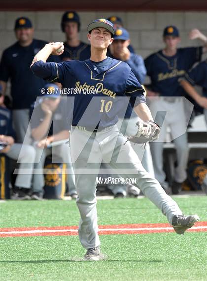Thumbnail 2 in Aliso Niguel vs. Notre Dame (SO) (Boras Classic South) photogallery.