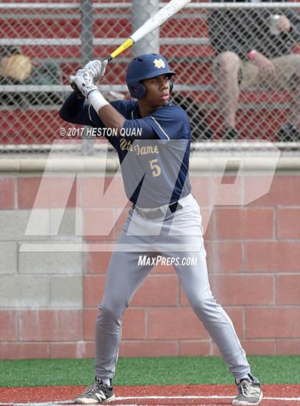 Thumbnail 1 in Aliso Niguel vs. Notre Dame (SO) (Boras Classic South) photogallery.