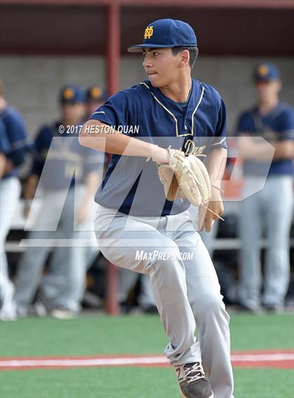 Thumbnail 3 in Aliso Niguel vs. Notre Dame (SO) (Boras Classic South) photogallery.