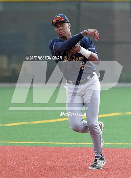 Thumbnail 3 in Aliso Niguel vs. Notre Dame (SO) (Boras Classic South) photogallery.