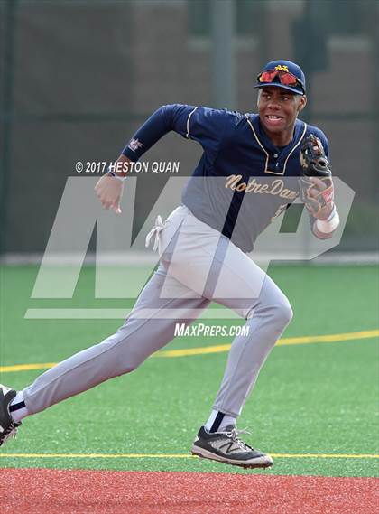 Thumbnail 1 in Aliso Niguel vs. Notre Dame (SO) (Boras Classic South) photogallery.
