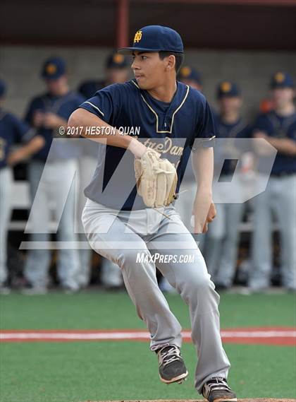 Thumbnail 1 in Aliso Niguel vs. Notre Dame (SO) (Boras Classic South) photogallery.