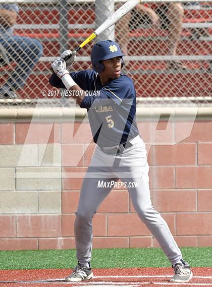 Thumbnail 2 in Aliso Niguel vs. Notre Dame (SO) (Boras Classic South) photogallery.