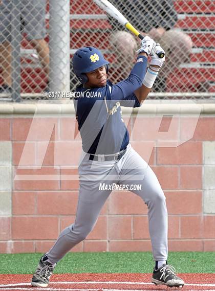Thumbnail 2 in Aliso Niguel vs. Notre Dame (SO) (Boras Classic South) photogallery.