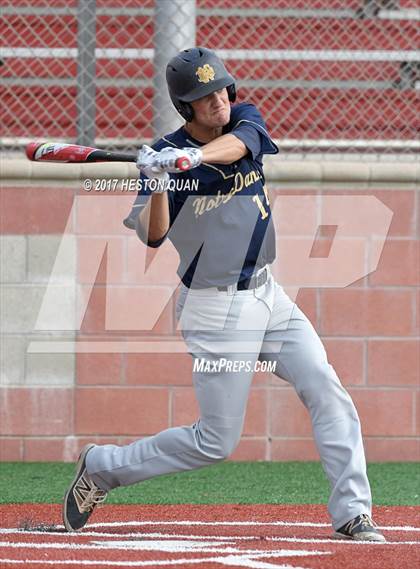 Thumbnail 3 in Aliso Niguel vs. Notre Dame (SO) (Boras Classic South) photogallery.