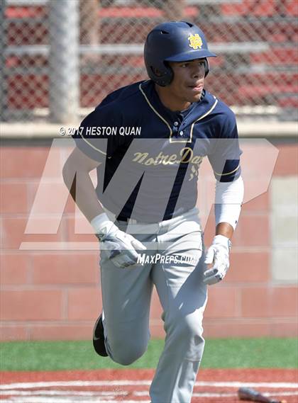 Thumbnail 1 in Aliso Niguel vs. Notre Dame (SO) (Boras Classic South) photogallery.