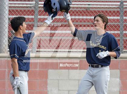 Thumbnail 1 in Aliso Niguel vs. Notre Dame (SO) (Boras Classic South) photogallery.